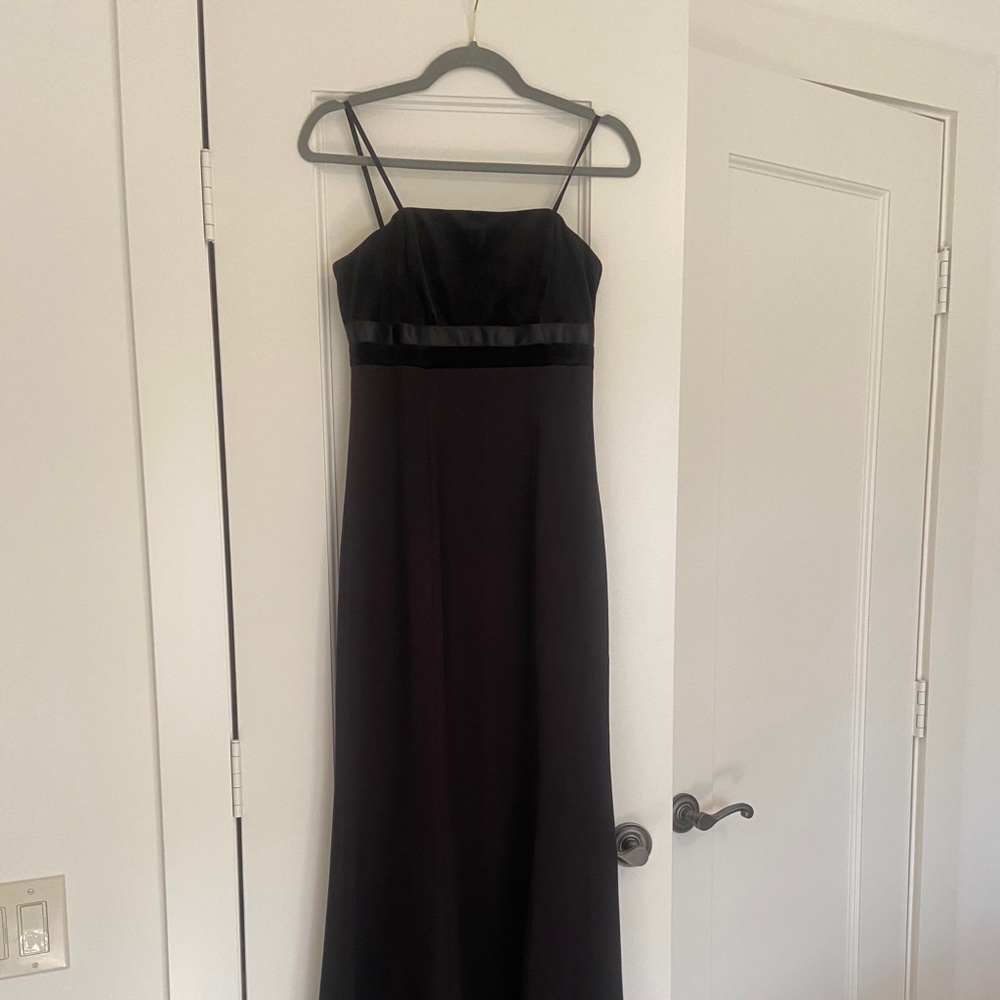 Vintage Aidan Black Gown